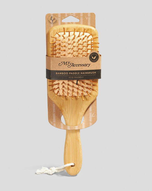 Get It Now Bamboo Paddle Brush for Unisex