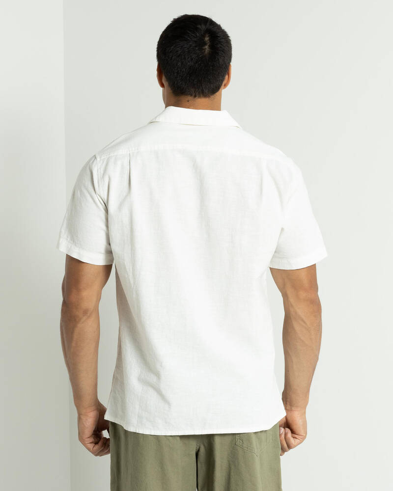 Rhythm Flag Short Sleeve Shirt for Mens