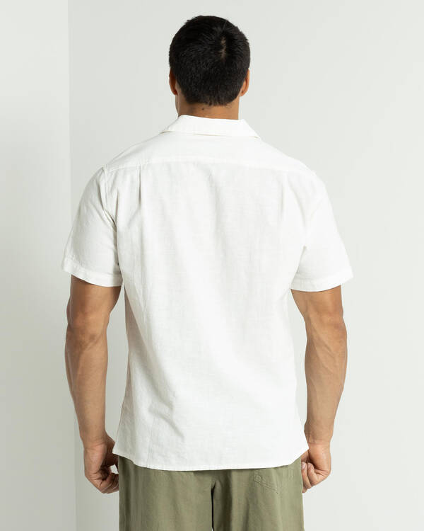 Rhythm Flag Short Sleeve Shirt for Mens