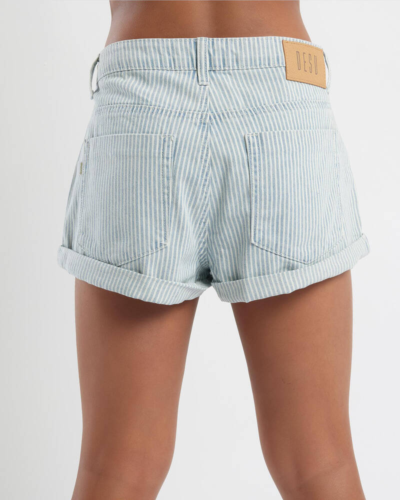 DESU Girls' Zoe Roll Up Shorts for Womens