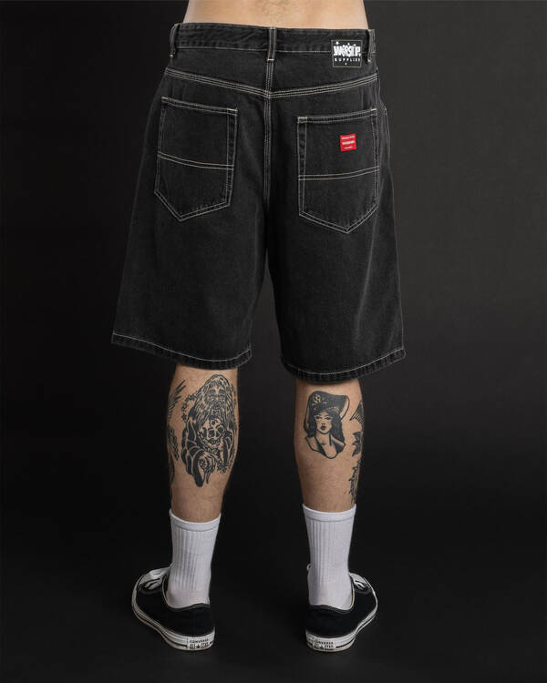Worship Supplies Chico Big Dawg Jean Shorts for Mens