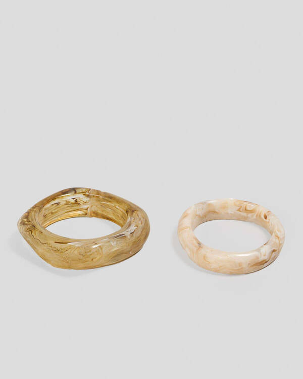Karyn In LA Marnee Resin Bangle Pack for Womens