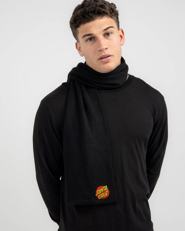 Santa Cruz Classic Dot Patch Scarf for Mens