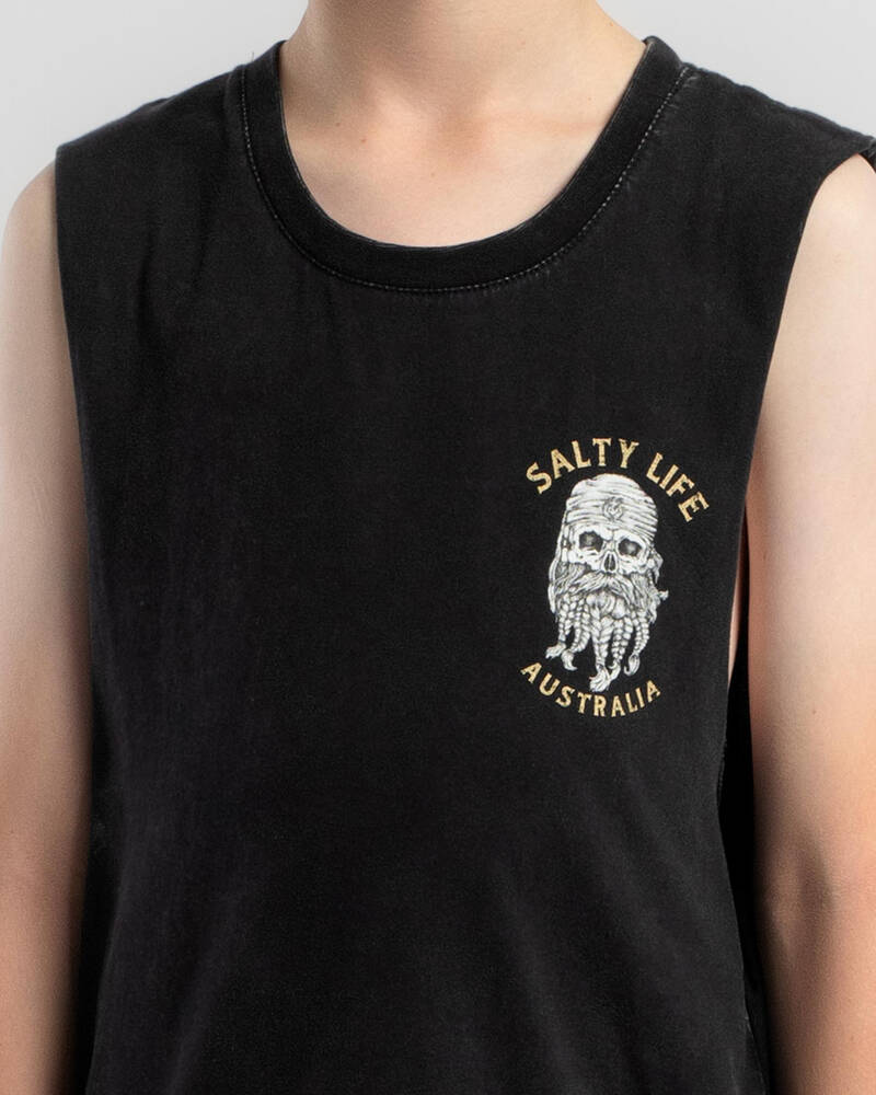 Salty Life Boys' Raiders Muscle Tank for Mens