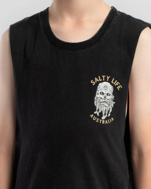 Salty Life Boys' Raiders Muscle Tank for Mens