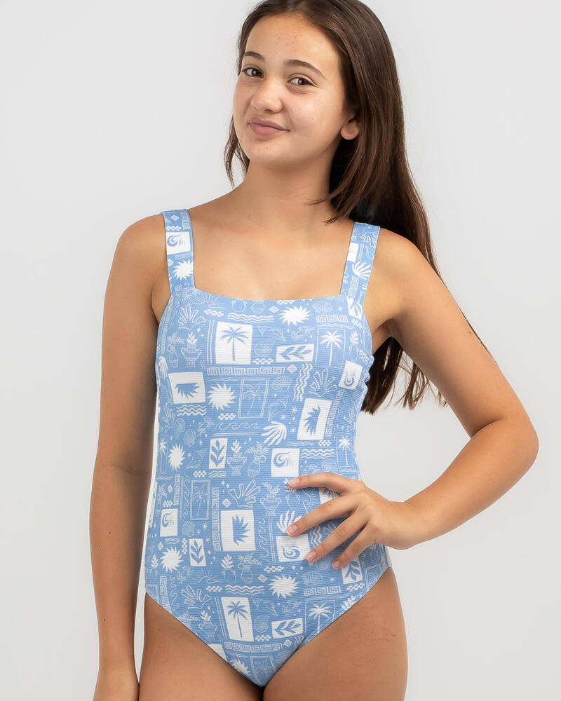 Topanga Girls' Vacay Vibe One Piece Swimsuit for Womens