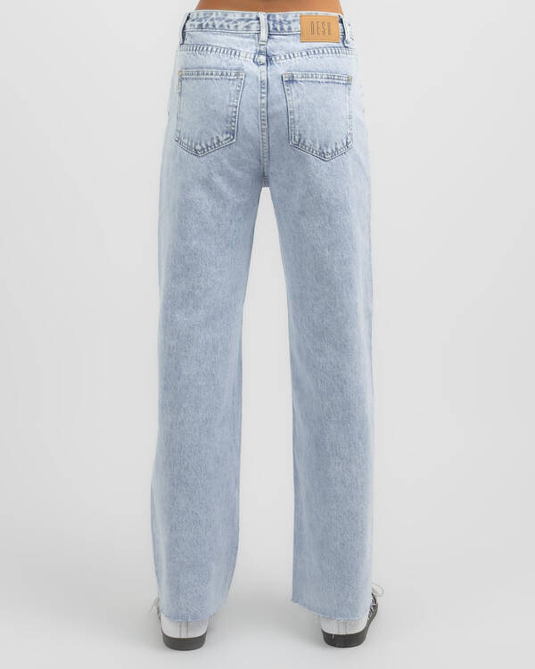 DESU Girls' Alice Straight Leg Jeans for Womens