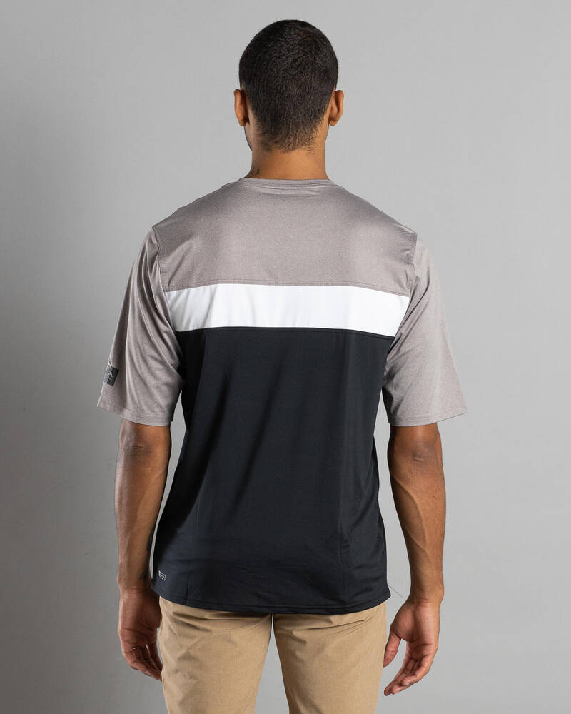Rip Curl Undertow Short Sleeve Rash Vest for Mens