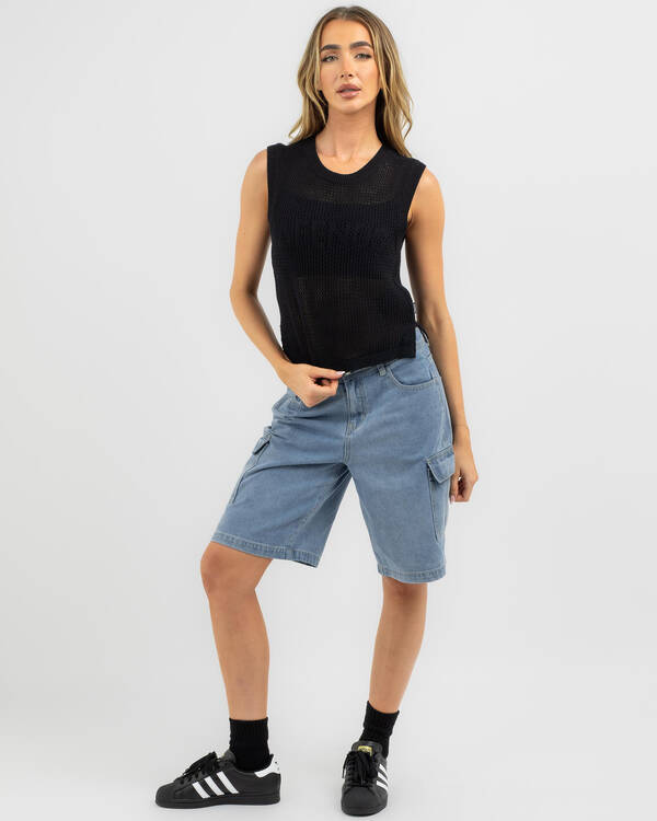 Afends Ryder Recycled Knit Tank Top for Womens
