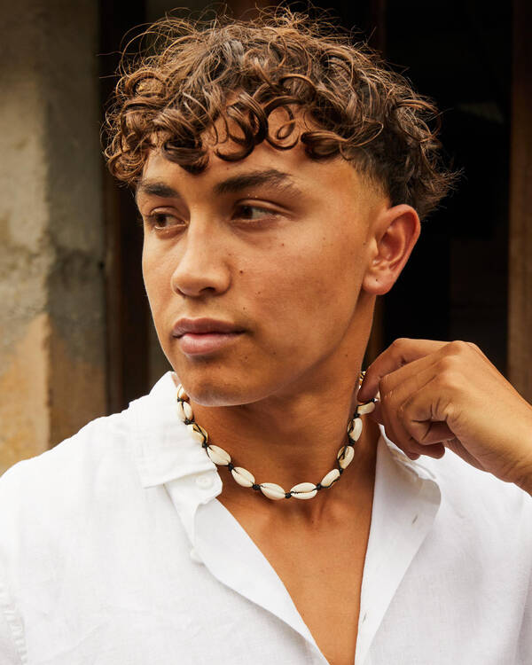 Classics 77 Cowrie Shell Necklace for Mens