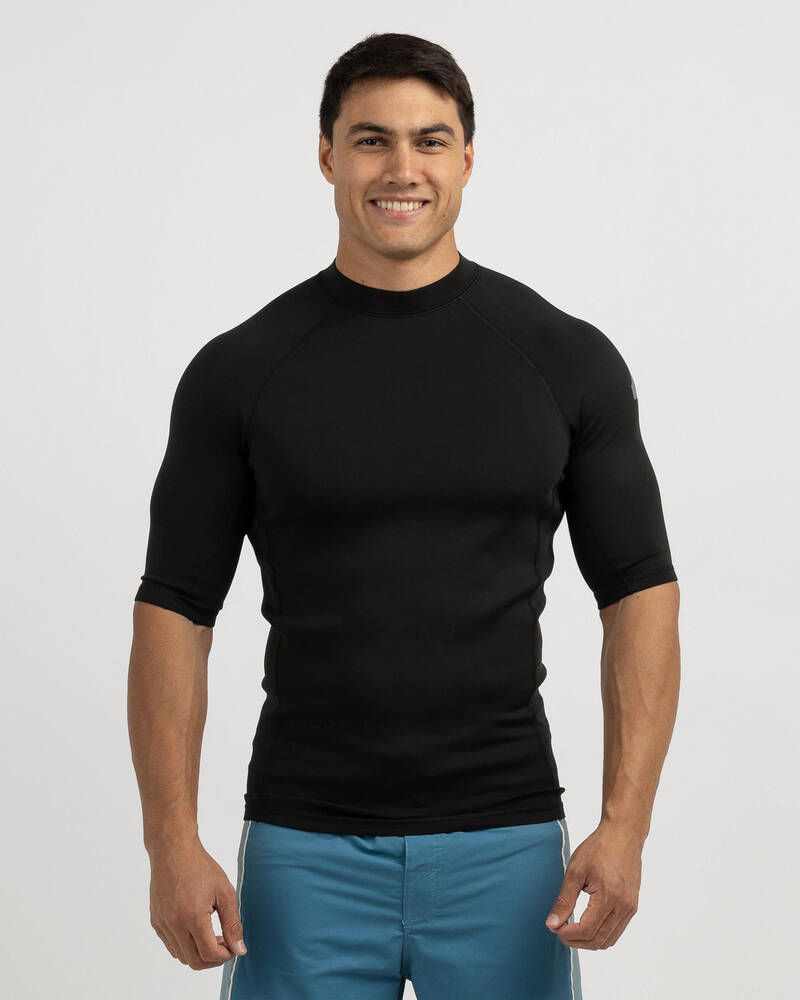 Quiksilver Everyday Heat Short Sleeve Rash Vest for Mens