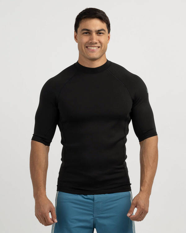 Quiksilver Everyday Heat Short Sleeve Rash Vest for Mens
