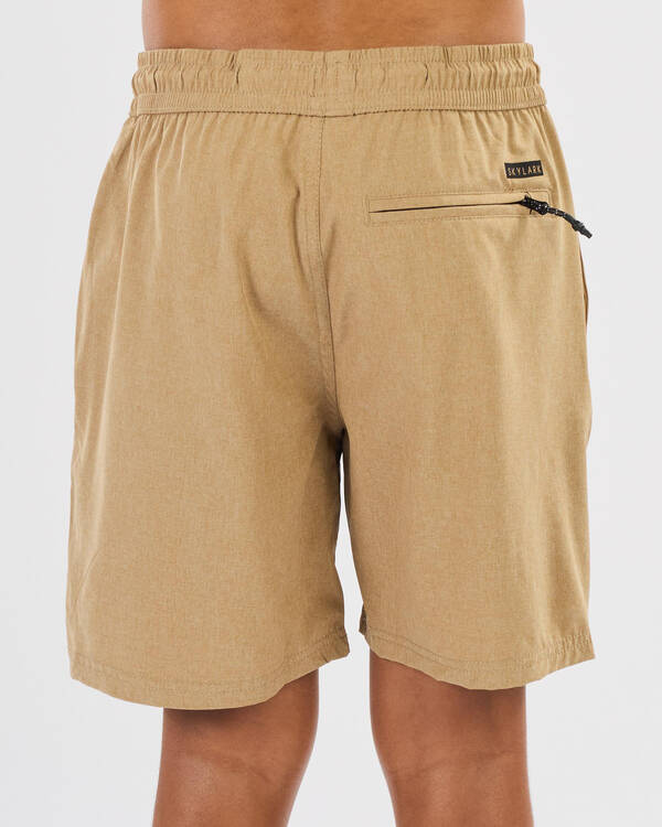 Skylark Boys' Autonomy Elastic Waist Shorts for Mens