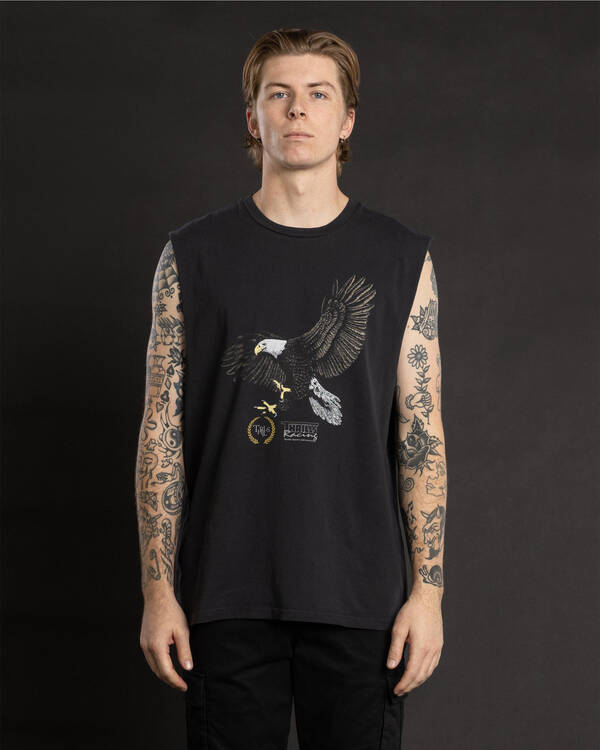 Thrills Speed Tour Merch Fit Muscle Tank for Mens