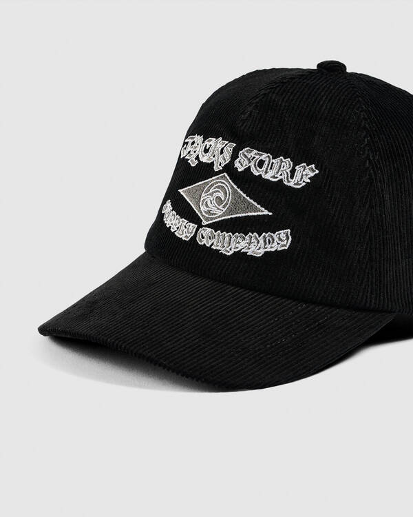 Jacks Wavecrest Cord Five Panel Cap for Mens
