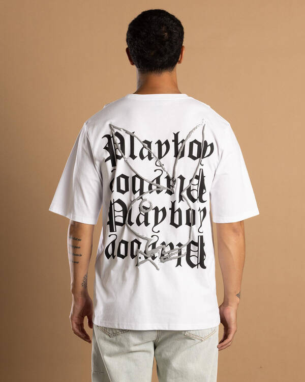 Playboy Playboy Gothic Sketch T-Shirt for Mens