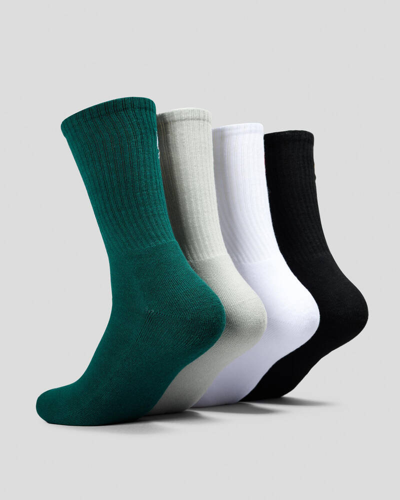 RVCA Seasonal Socks 4 Pack for Mens