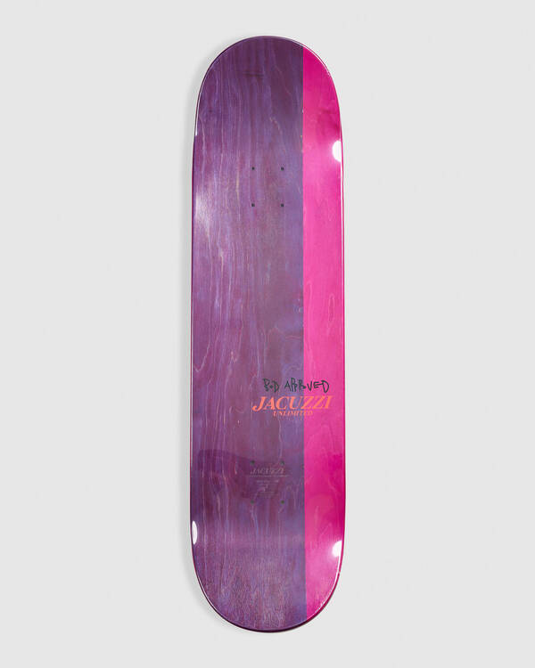 Jacuzzi Unlimited Koi Logo EX7 8.5" Skateboard Deck for Unisex