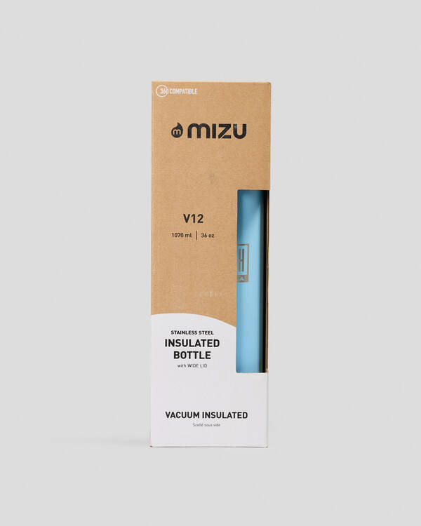 Mizu 36 oz Straw Lid City Beach Water Bottle for Mens