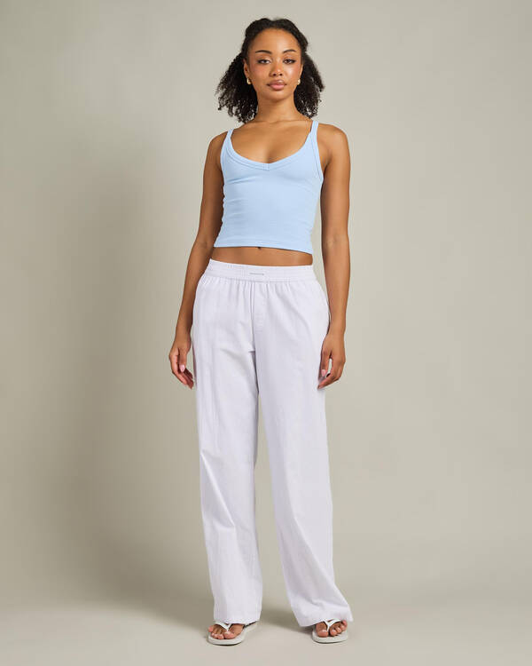 Ava And Ever Basic V Neck Tank Top for Womens