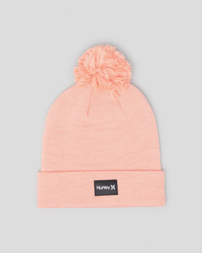 Hurley Pom Patch Beanie for Womens