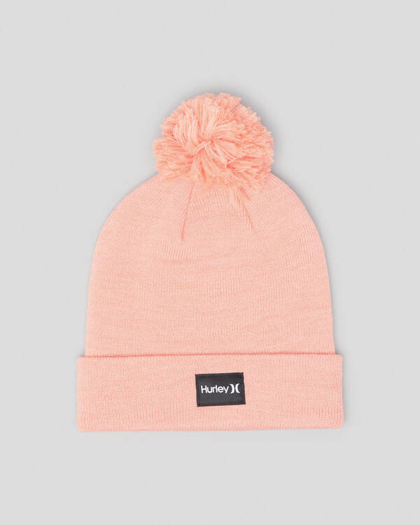 Hurley Pom Patch Beanie for Womens