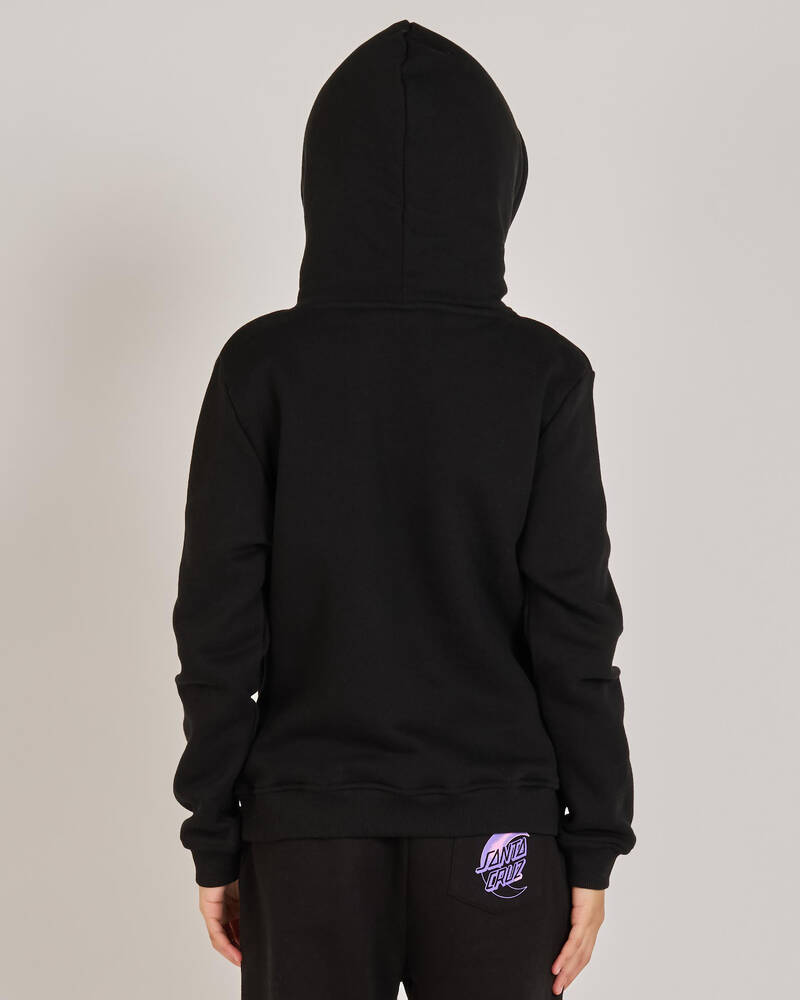 Santa Cruz Girls' Spirit Stack Strip Front Hoodie for Womens