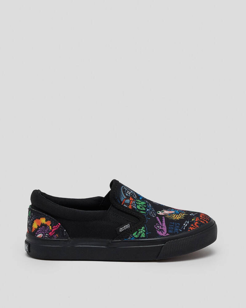 Sanction Junior Boys' Slip-On Shoes for Mens