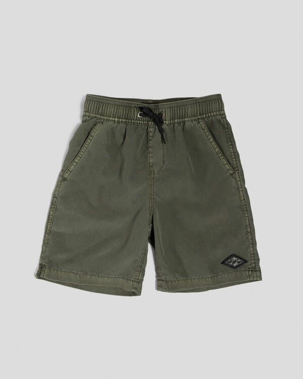 Billabong Toddlers' All Day Overdye Layback Beach Shorts for Mens