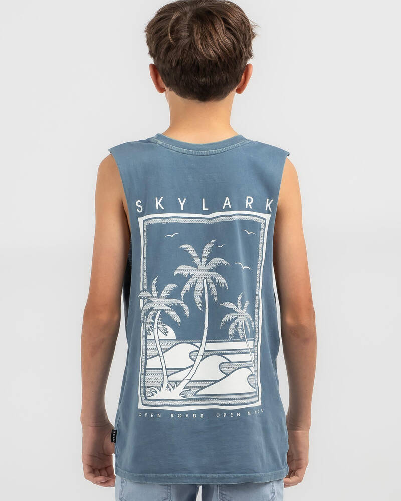 Skylark Boys' Summer Time Muscle for Mens