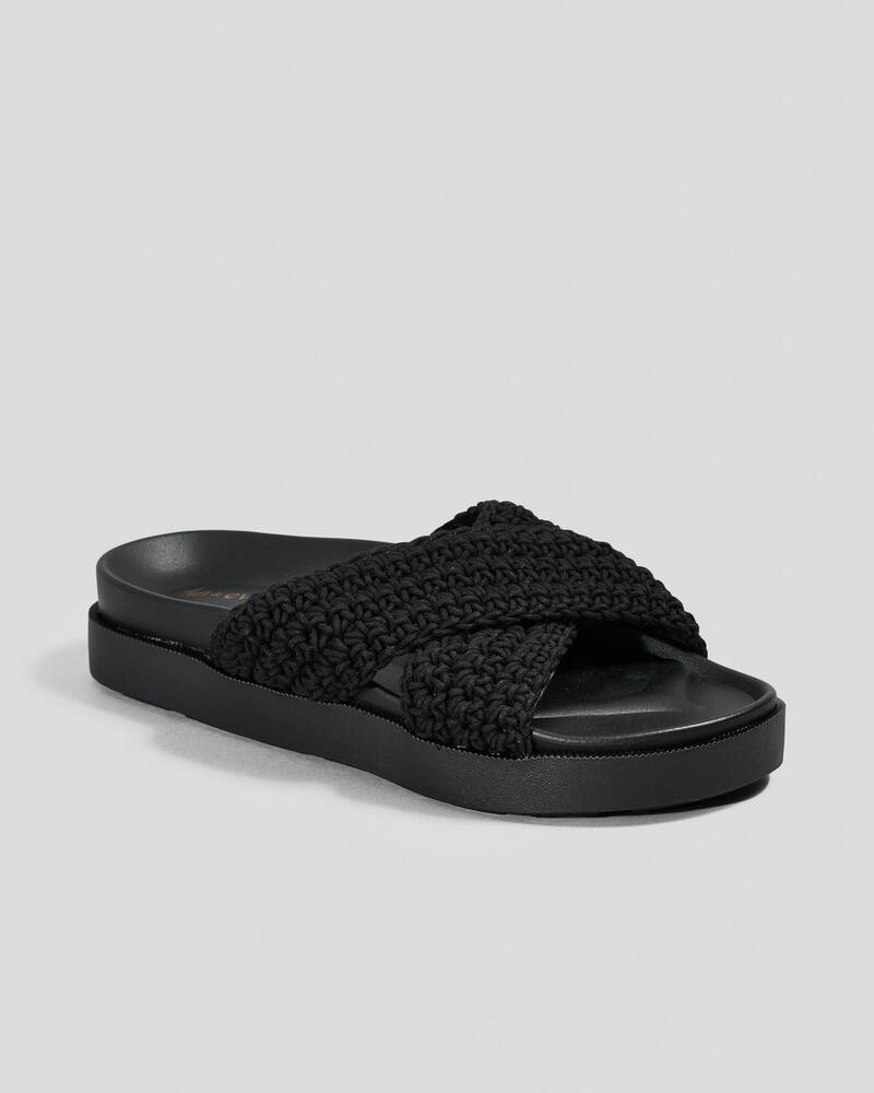 Ava And Ever Crete Crochet Flatform Shoes for Womens