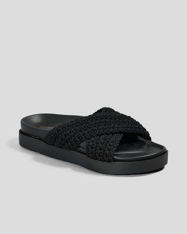Ava And Ever Crete Crochet Flatform Shoes for Womens