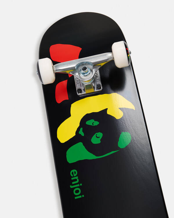 Enjoi Rasta Panda FP 7.75" Complete Skateboard for Unisex