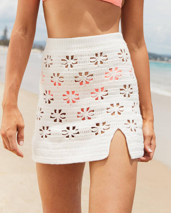 Topanga Paradise Crochet Cover Up for Womens