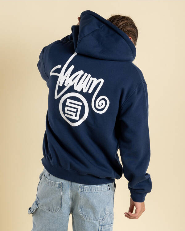 S-Double Shawn Dot Zip Hoodie for Mens