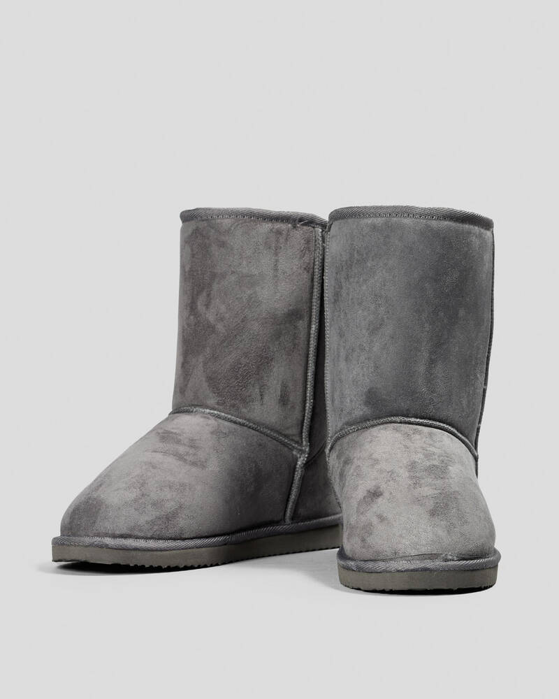 Jacks Mammoth Grey Boots for Mens