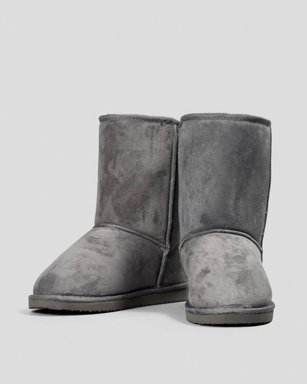 Jacks Mammoth Grey Boots for Mens