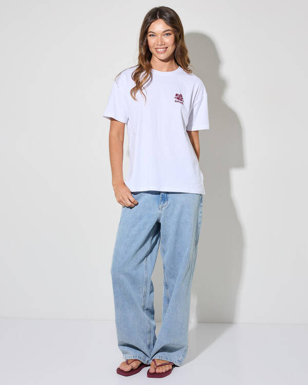 Rip Curl Surf Puff Party Pack Relaxed T-Shirt for Womens