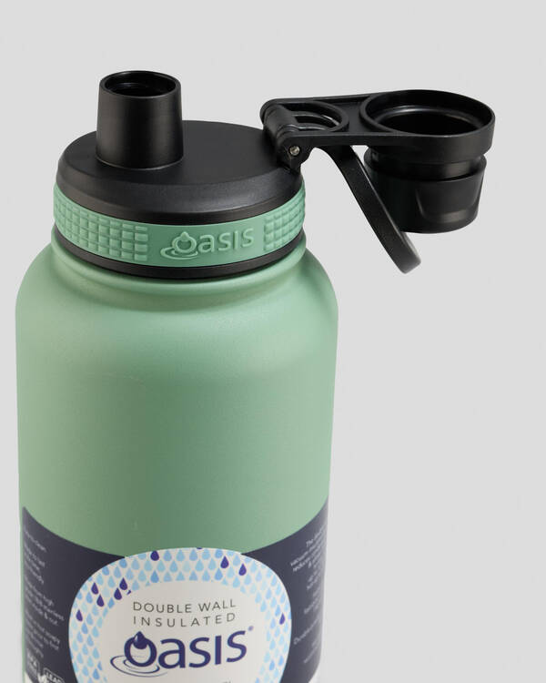 Oasis Stainless Steel 1.1L Challenger Drink Bottle for Unisex