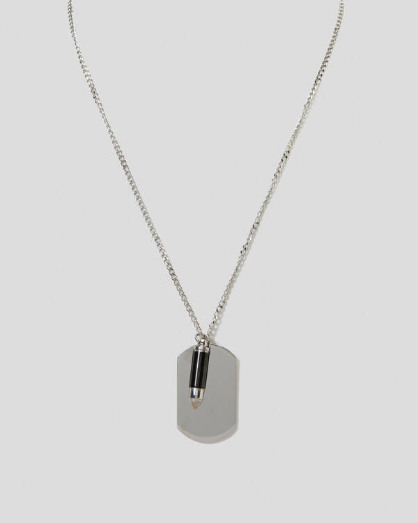 REPUBLIK Dog Tag Necklace for Mens