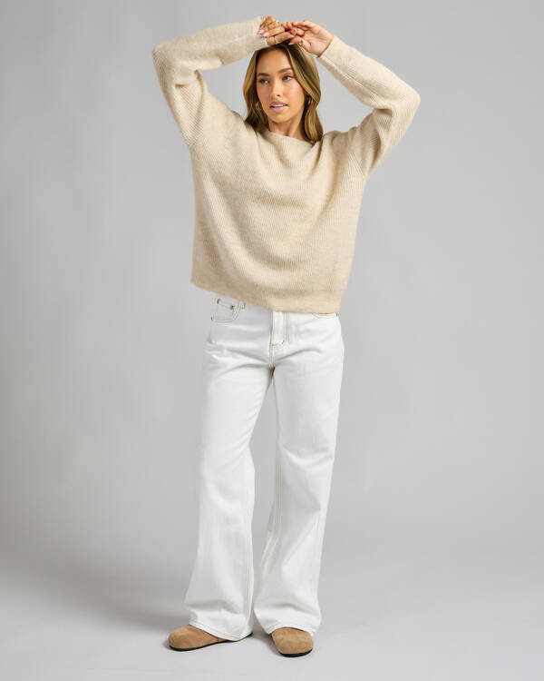 Mooloola Iris Crew Neck Knit Jumper for Womens