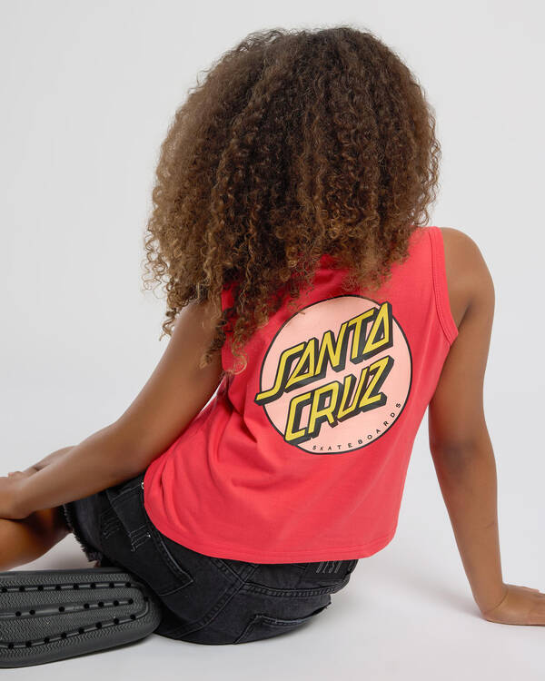 Santa Cruz Girl's Other Dot Chest Tank Top for Womens