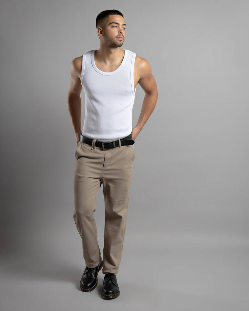 Lucid Crescent Chino Pants for Mens