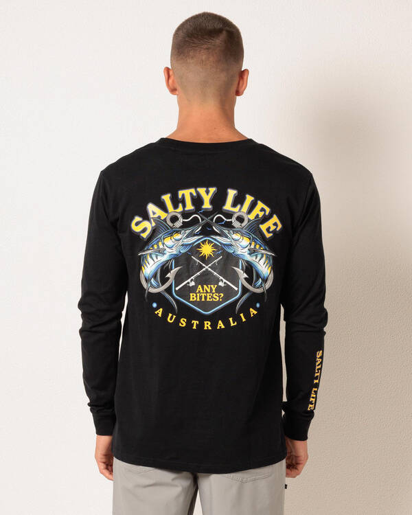 Salty Life Angler's Dream Long Sleeve T-Shirt for Mens
