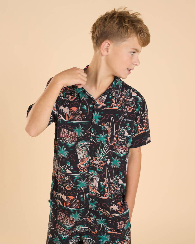 The Mad Hueys Boys' She'll Be Right Short Sleeve Shirt for Mens