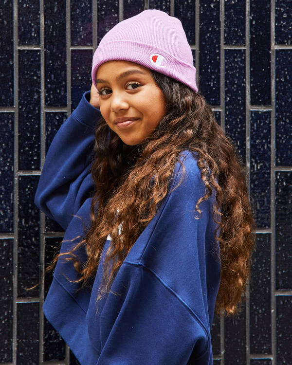Champion Girls' C Logo Beanie for Womens