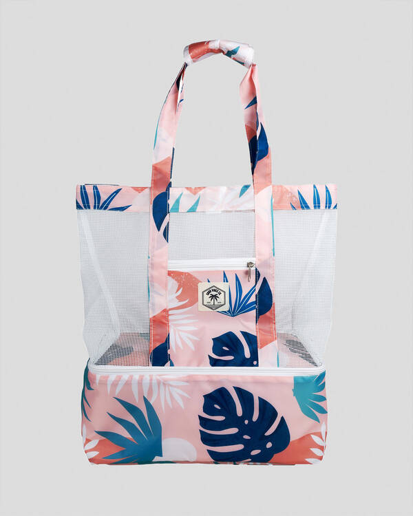 Get It Now Blush Palm 2 In 1 Cooler Bag for Womens