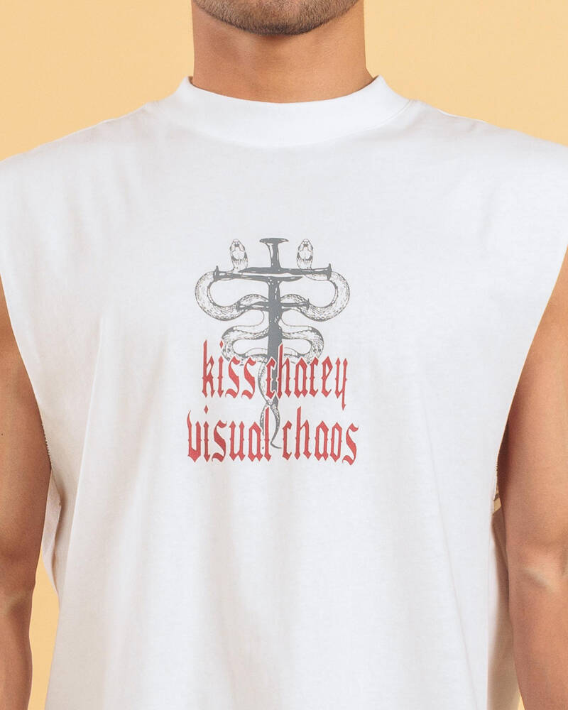 Kiss Chacey Pray Soul Street Muscle Tank for Mens
