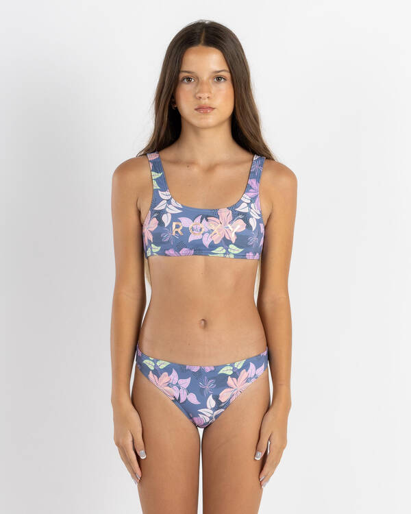 Roxy Girls' Hidden Garden Bralette Bikini Set for Womens