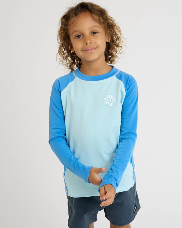Rip Curl Toddlers' Icons UV Brushed Long Sleeve Rash Vest for Mens